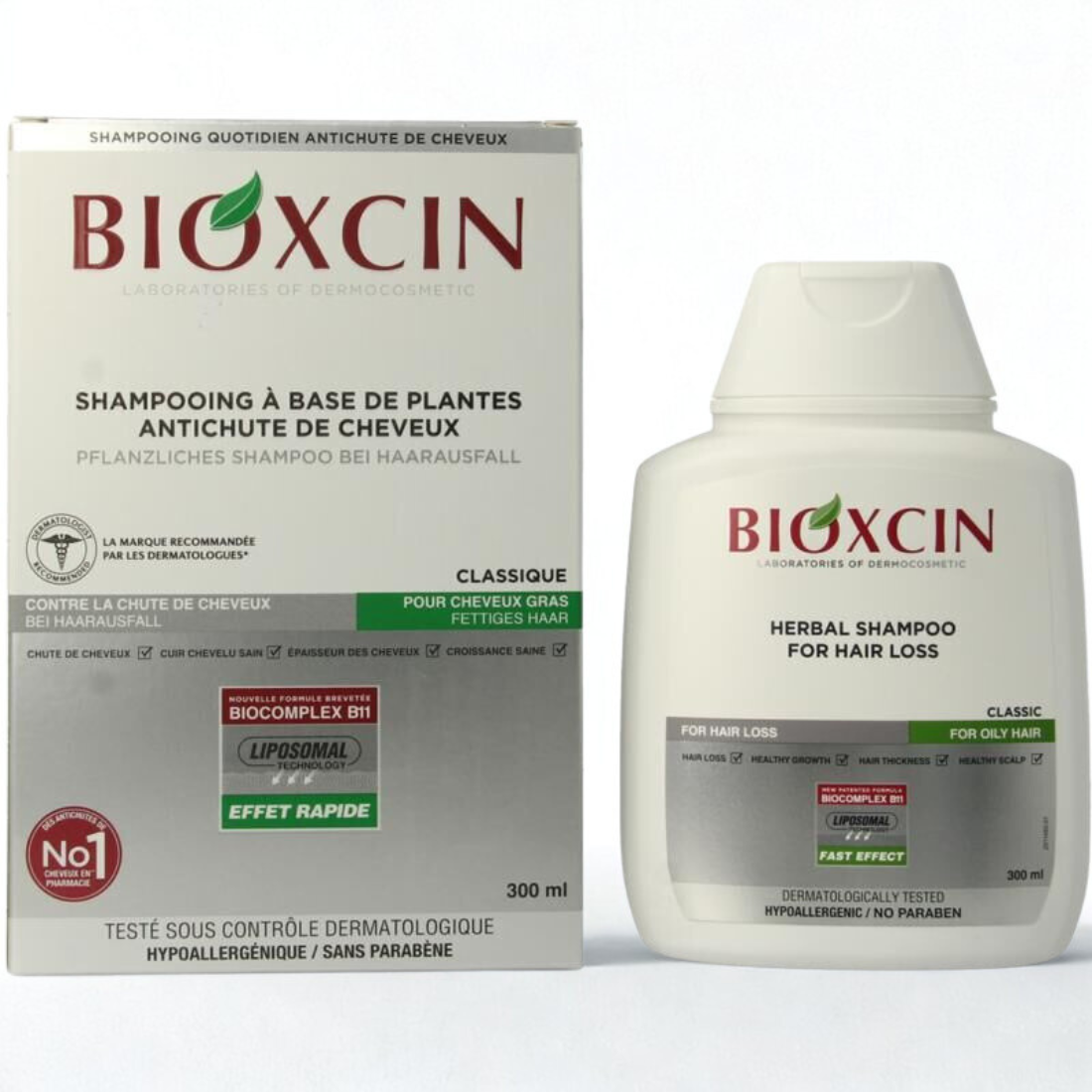 BIOXSINE SHAMPOING ANTI CHUTE CHEVEUX GRAS
