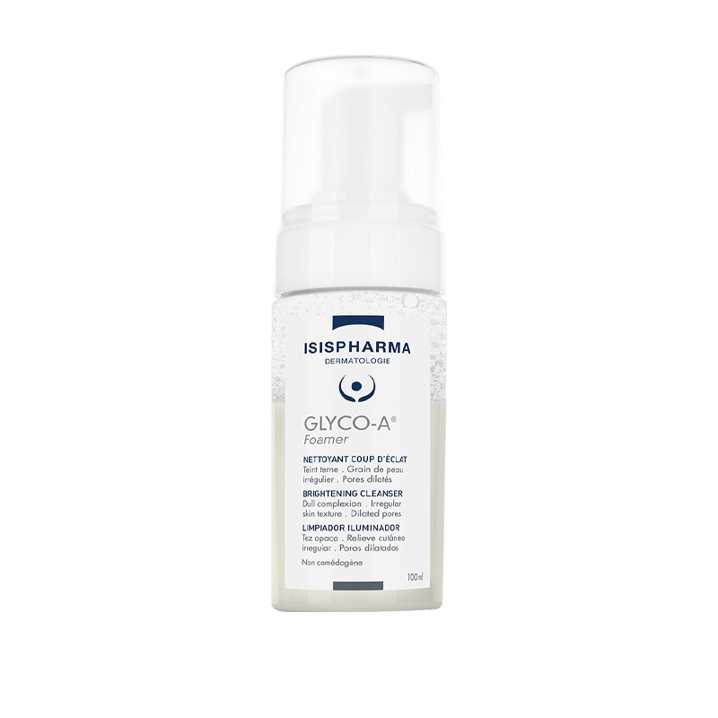ISISPHARMA GLYCO-A FOAMER MOUSSE NETTOYANTE COUP D'ECLAT 100ML