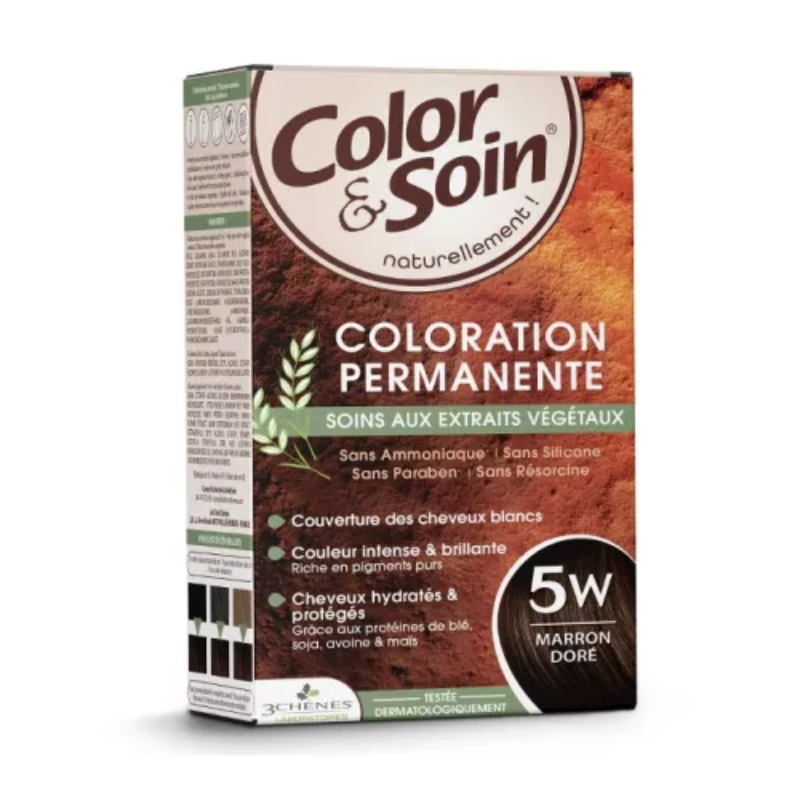 3CHENES COLOR ET SOIN MARRON DORE 5W