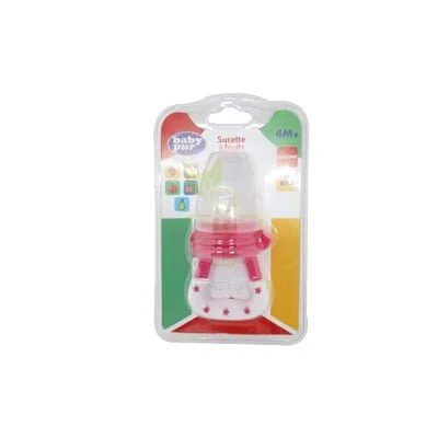 BABY PUR SUCETTE A FRUITS SILICONE BD