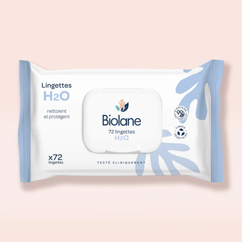 BIOLANE LINGETTES H2O B/72