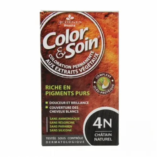 COLOR ET SOIN  CHATIN NATUREL 4N