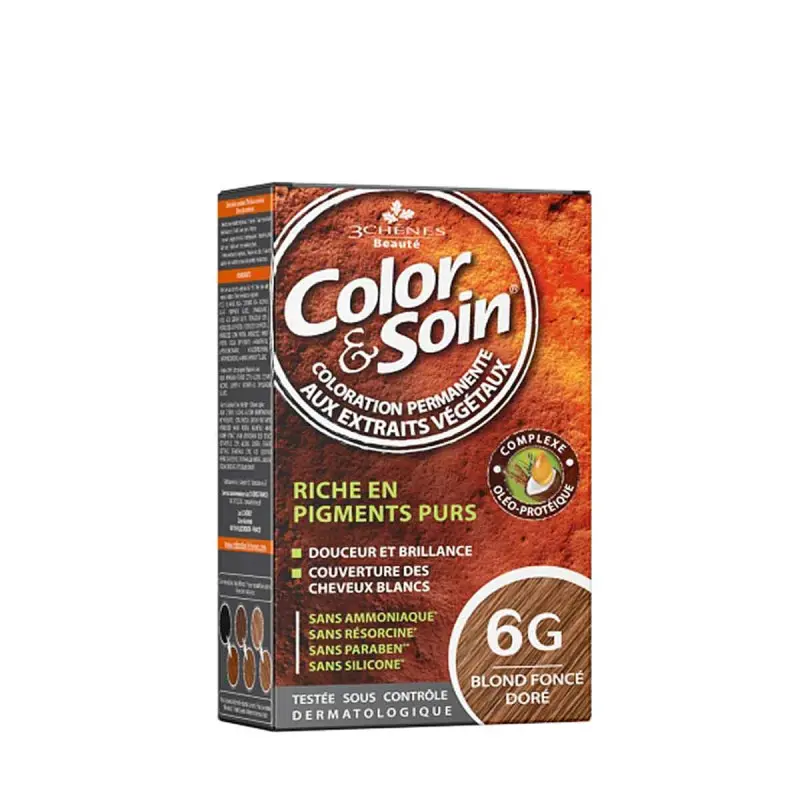 COLOR & SOIN COLORATION 6G BLOND FONCE DORE
