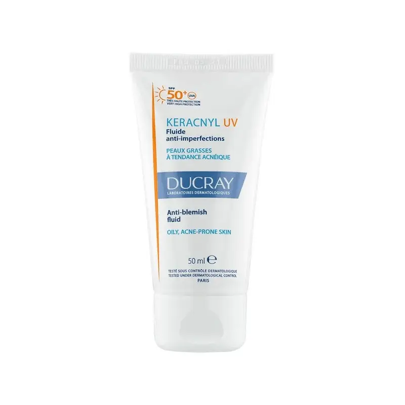 DUCRAY KERACNYL UV FLUIDE ANTI IMPERFECTIONS 50ML
