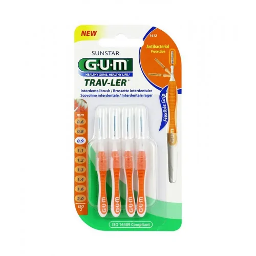 GUM BROSSETTE TRAV 1412 ULTRAFINE CYLINDRE ORANG