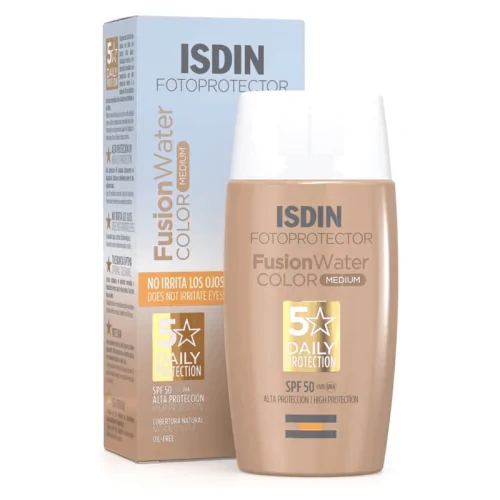 ISDIN ECRAN FUSION WATER TEINTE MEDIUM  SPF 50+