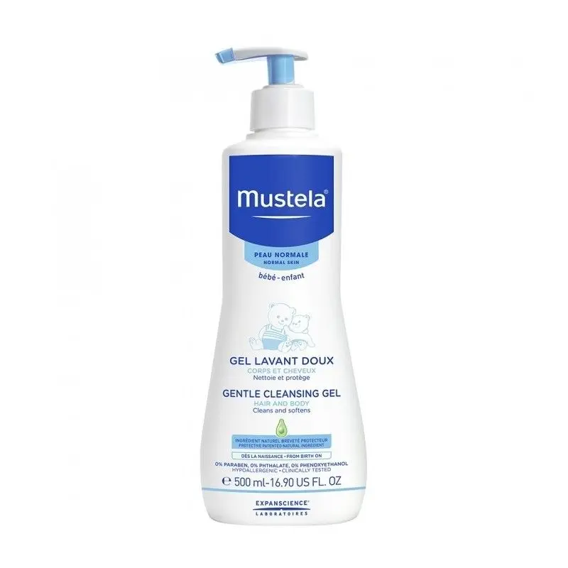 MUSTELA GEL LAVANT DOUX CHEVEUX ET CORPS  500ML