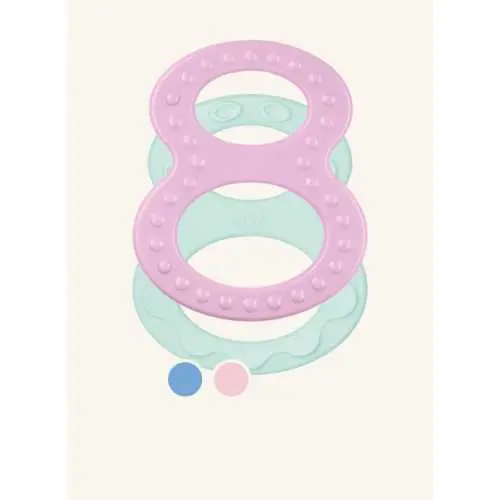 NUK ANNEAU DENTITION FORME 8 0M+ 56455