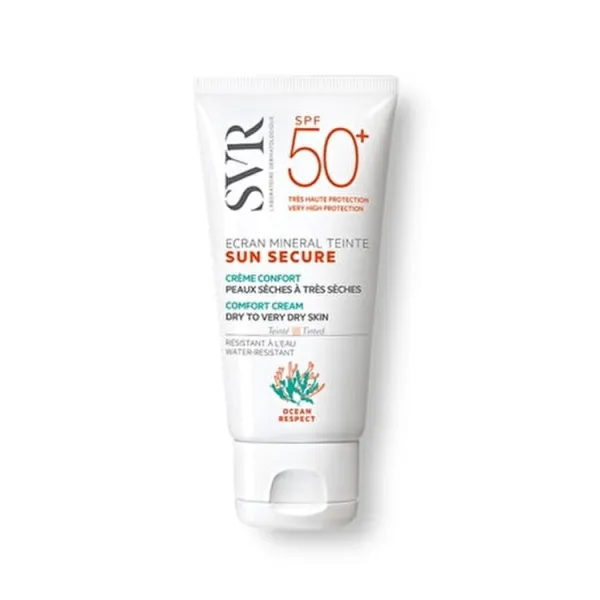 SVR SUN SECURE ECRAN MINERAL TEINTE PEAUX SECHES  SPF50+ 50ML