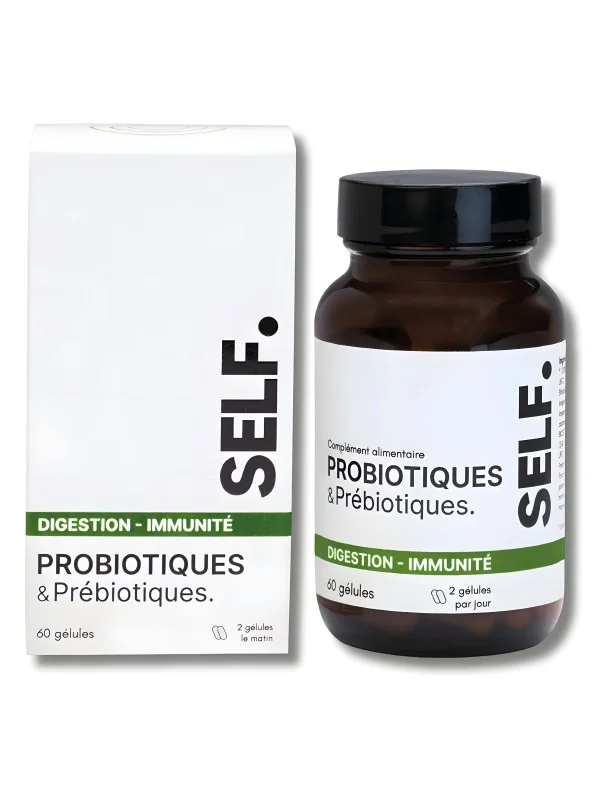Self Nutricare PROBIOTIQUES & Prebiotiques 60 Gelules