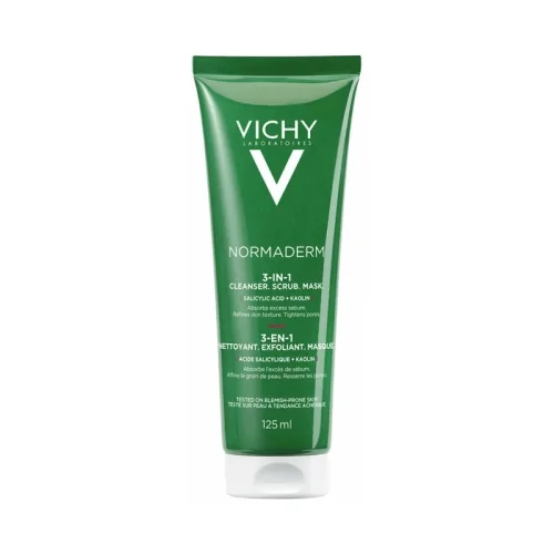 VICHY NORMADERM 3EN1 NET EXFOL MASQ 125ML