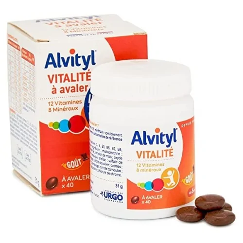ALVITYL Vitalité A Avaler 40 COMPRIMES