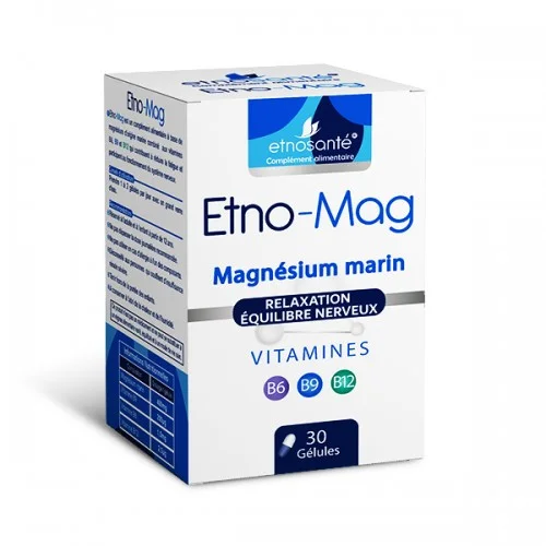 ETNO MAG Magnesium marin bt,30 gélules