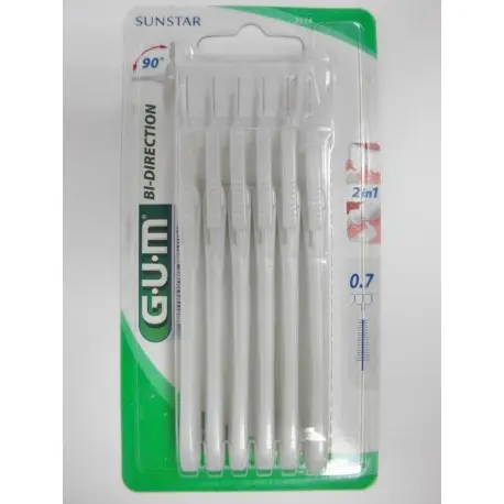 GUM BROSSETTE BI-DIRECTION 0.7MM BT6