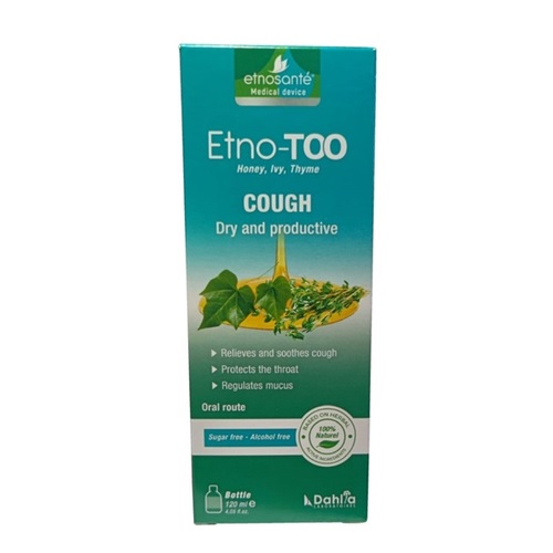 ETNO TOO SIROP TOUX SECHE ET GRASSE 120ML