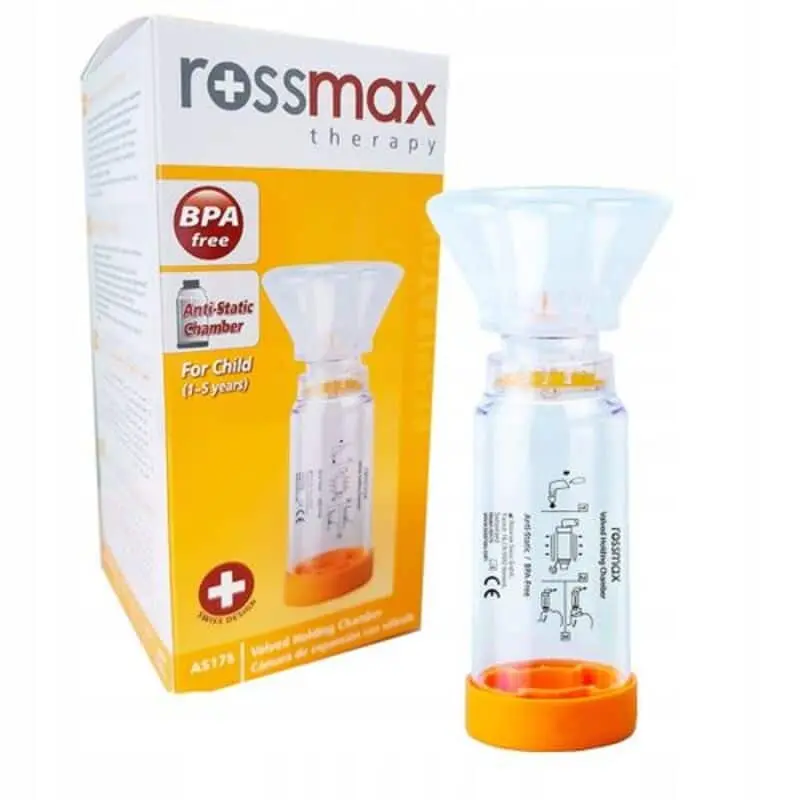 ROSSMAX CHAMBRE D’Inhalation moyen à Partir de 1-5 ans