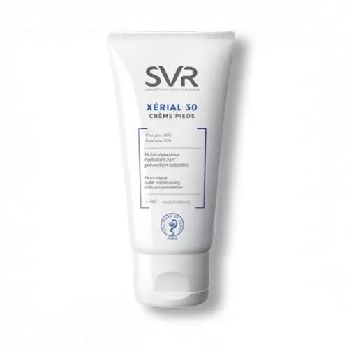 SVR XERIAL 30 CREME PIEDS SECS ET ABÎMES 50ML