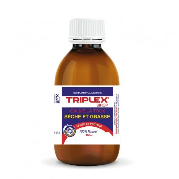 Triplex Sirop Toux Sèche et Grasse 150ml