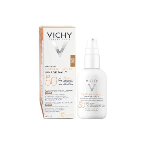 VICHY CAPITAL SOLEIL SPF 50+ FLUIDE  ANTI-AGE 40ML