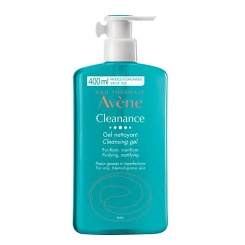 AVENE CLEANANCE GEL NET 400 ML .Parfait pour une peau à tendance acnéique ou grasse à imperfection.Une triple action pour une peau parfaite