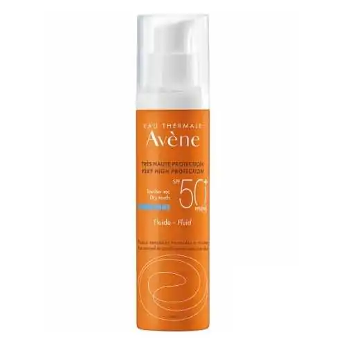 Le fluide AVENE 50+ 50 ml assure une très haute protection solaire, spécialement conçu pour les peaux sensibles, normales à mixtes du visage.