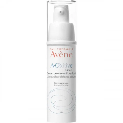 AVENE A-OXITIVE SERUM DEFENSE ANTIOXYDANT 30ML prend soin des peaux sensibles, fatiguées et qui manquent d’éclat avec son sérum A-OXitive.